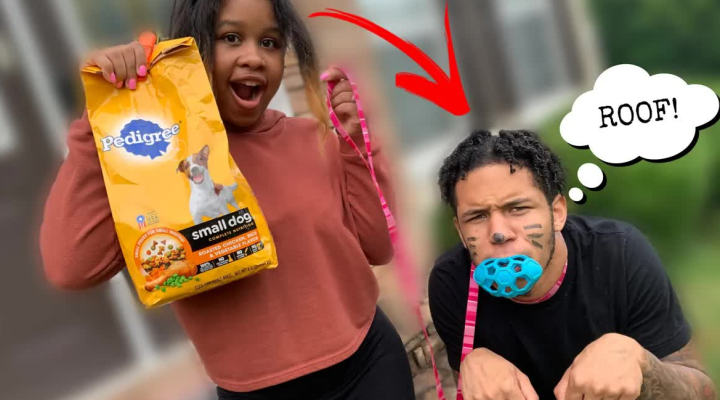 MY FIANCÉ LOST A BET AND HAD TO BE A DOG FOR A DAY ‼️(HILARIOUS)